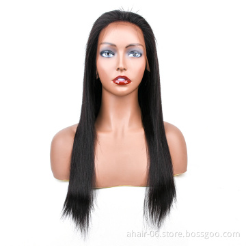 New Product, Light Swiss Lace Wigs Wholesale,10-28 Inch 10A Top Grade Lace Frontal Wig 100% Raw Brazilian Virgin Human Hair